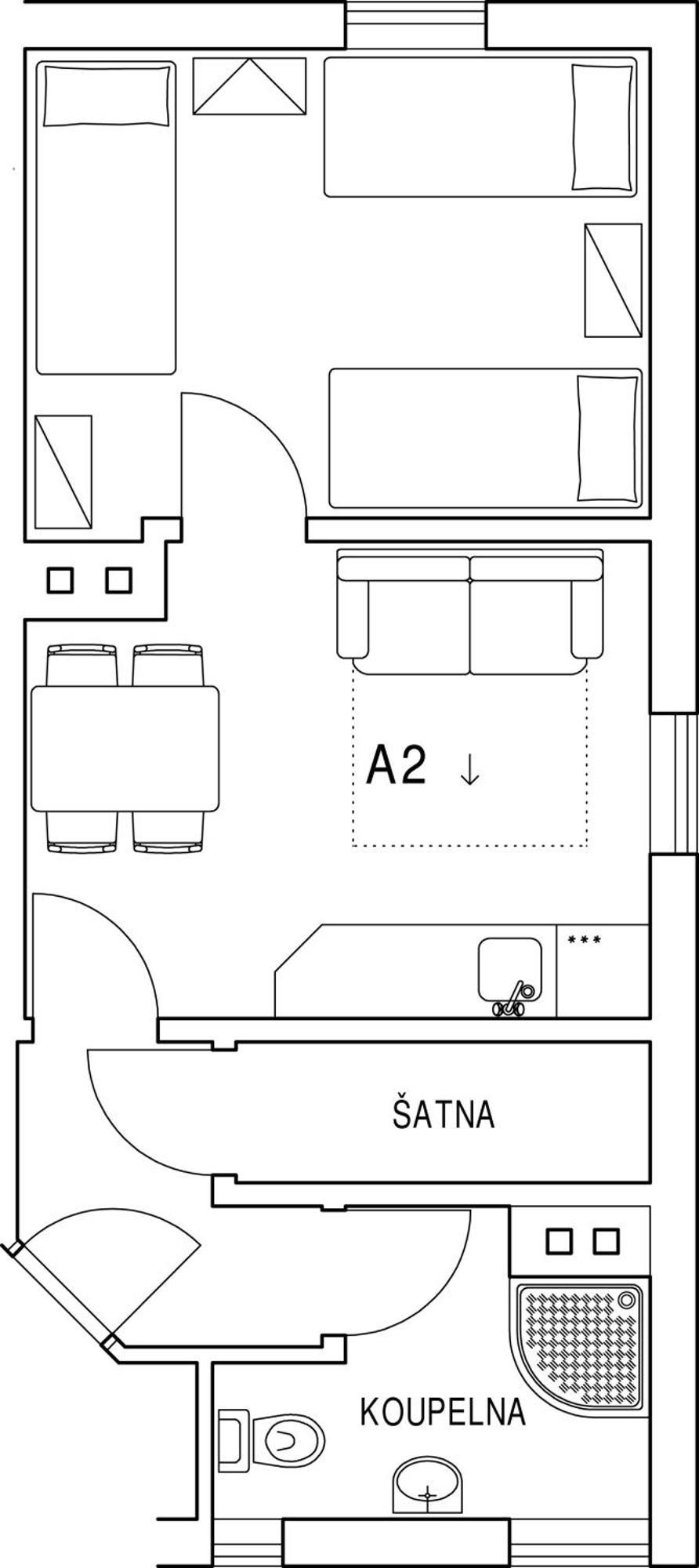 Penzion Apartmany Aninka Marianska Luaran gambar
